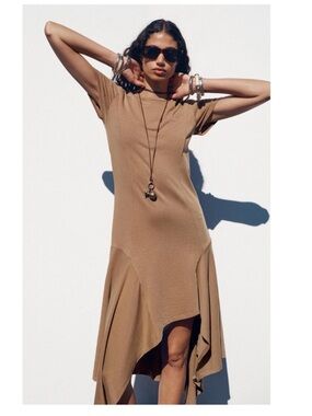 Zara | Dresses | Zara Yellow Oversized Shirt Dress | Poshmark